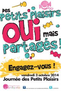 Journée des Petits Plaisirs pour les amateurs de bonbons et confiseries. Le vendredi 3 octobre 2014 à Paris. Paris. 